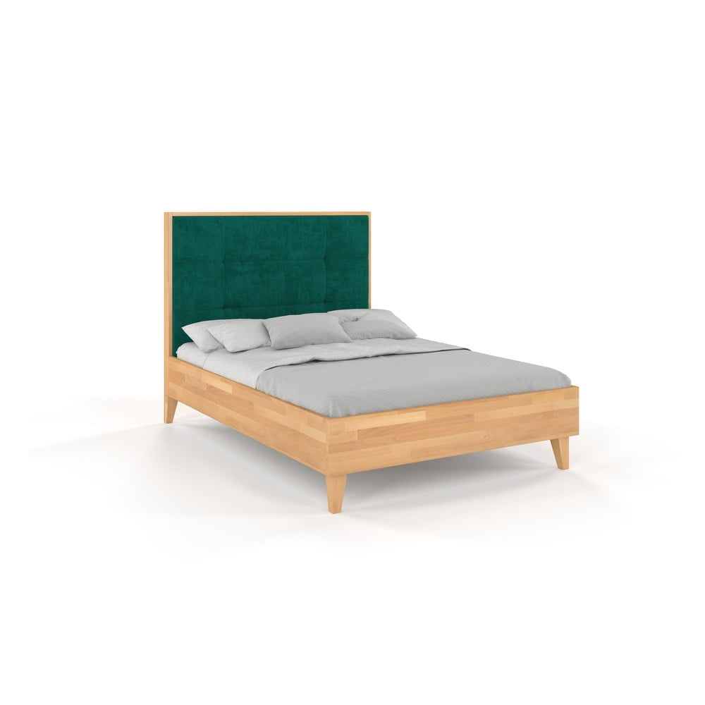 Dvigulė lova iš buko medienos "Skandica Frida", 160 x 200 cm
