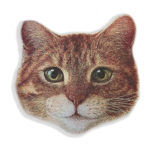 Dekoratyvinė pagalvė iš mikropluošto Really Nice Things Cat Face