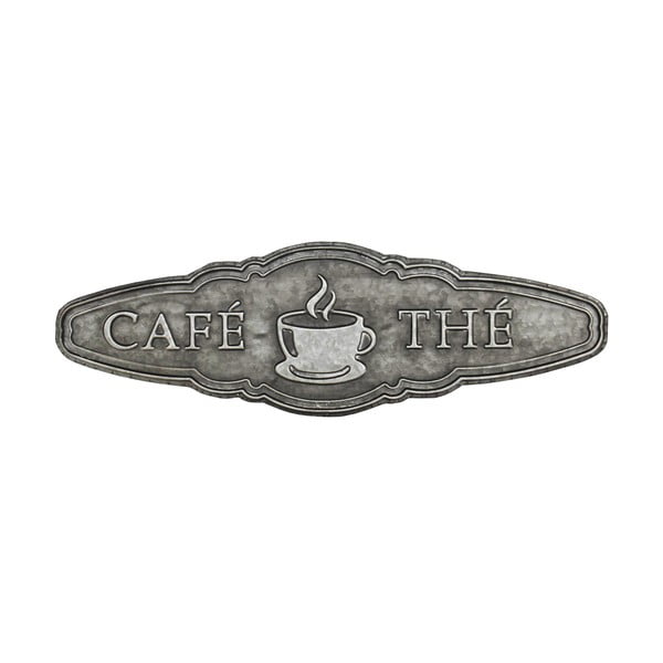 Sieninis metalinis ženklas Antic Line Café ou Thé