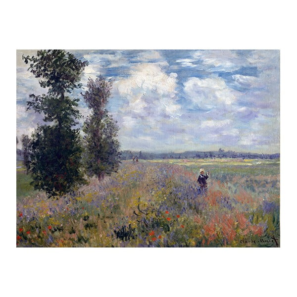 Paveikslo reprodukcija Claude Monet Poppy Fields, 40 x 30 cm