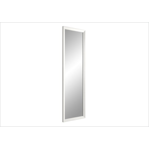 Sieninis veidrodis baltu rėmu Styler Paris, 42 x 137 cm