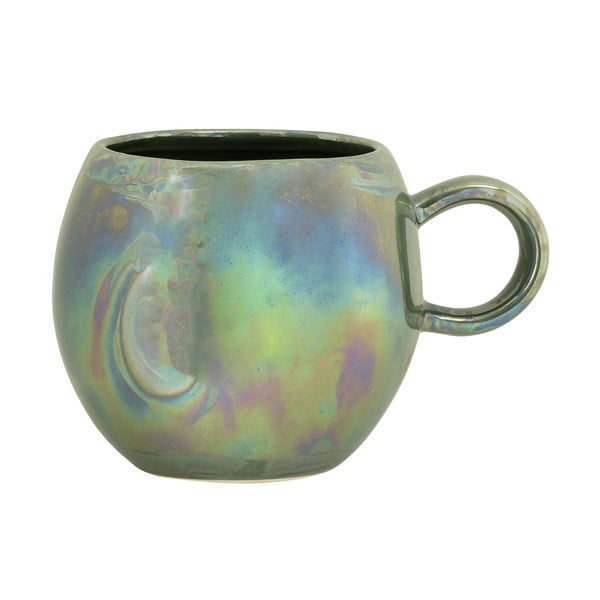 Žalios spalvos keramikos puodelis Bloomingville Paula, 240 ml
