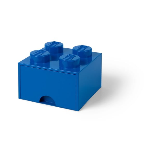 Mėlyna daiktadėžė su stalčiumi LEGO®
