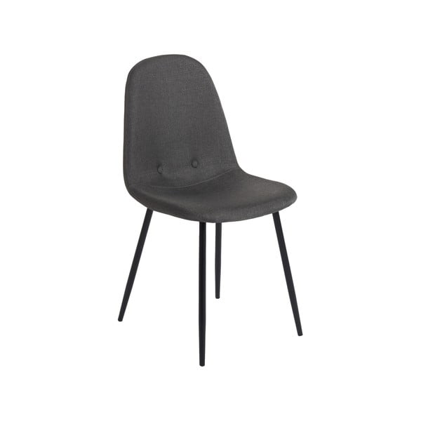 2 tamsiai pilkų valgomojo kėdžių rinkinys Bonami Essentials Lissy