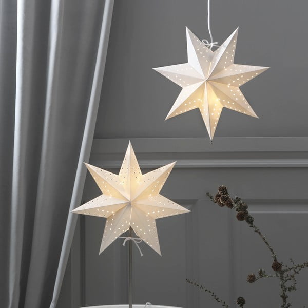 Baltos kalėdinės šviečiančios dekoracijos Bobo - Star Trading