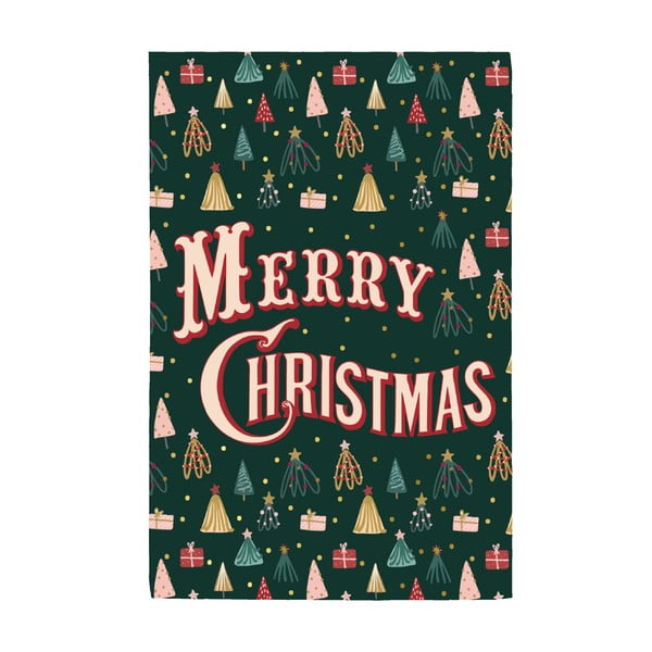 Medvilninis rankšluostis eleanor stuart Merry Christmas, 46 x 71 cm