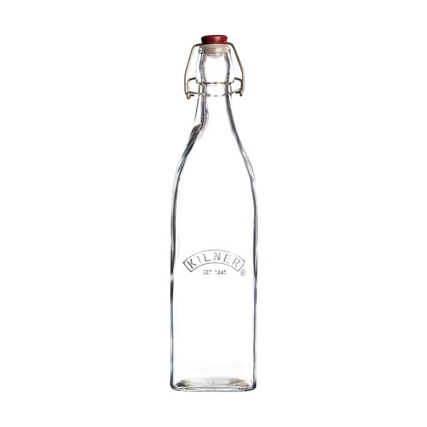 Buteliukas su plastikiniu dangteliu Kilner, 1 l