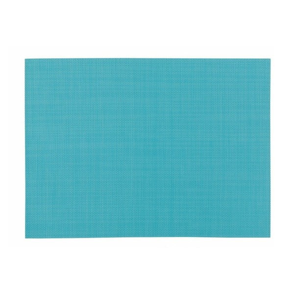 Turkio mėlynos spalvos Zic Zac kilimėlis, 45 x 33 cm