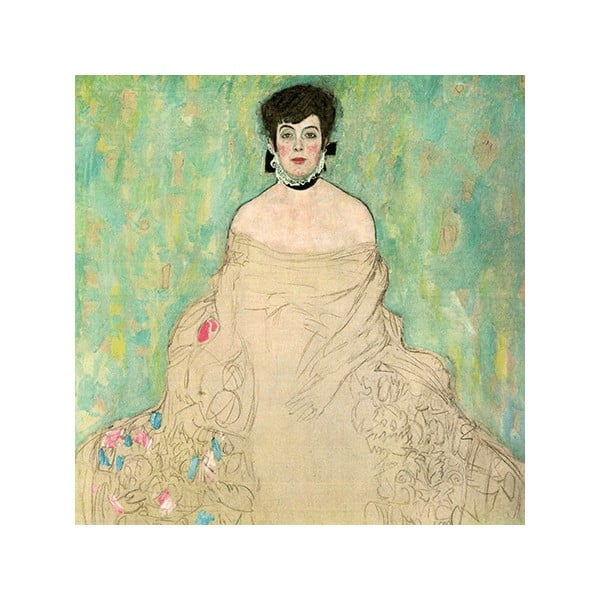 Gustav Klimt reprodukcija Amalie Zuckerkandl, 40 x 40 cm