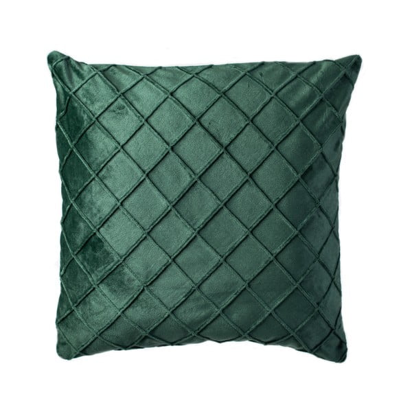 Tamsiai žalia pagalvėlė JAHU Alfa, 45 x 45 cm