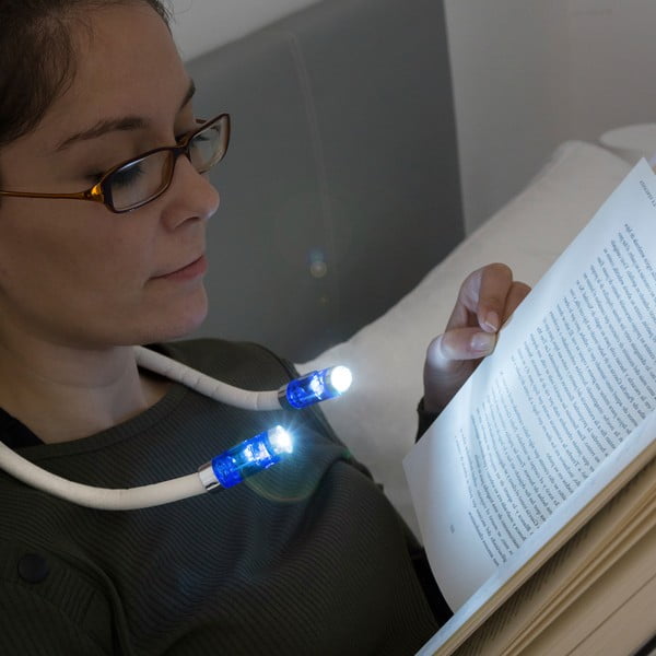 Skaitymo lempa ant kaklo InnovaGoods LED