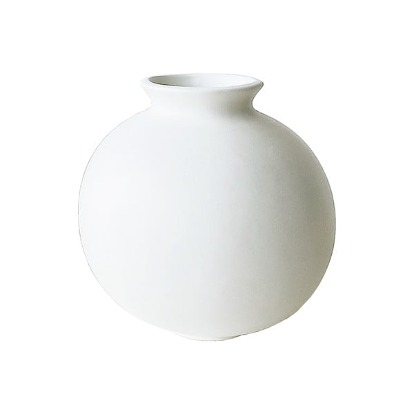 Balta keramikinė vaza Rulina Toppy