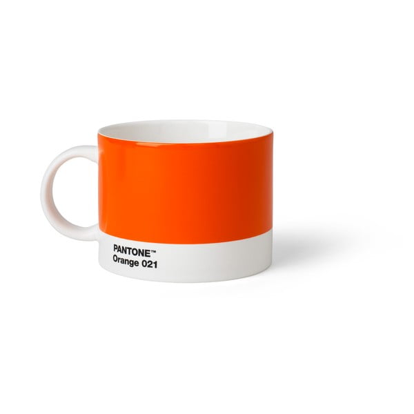 Oranžinis arbatos puodelis Pantone, 475 ml