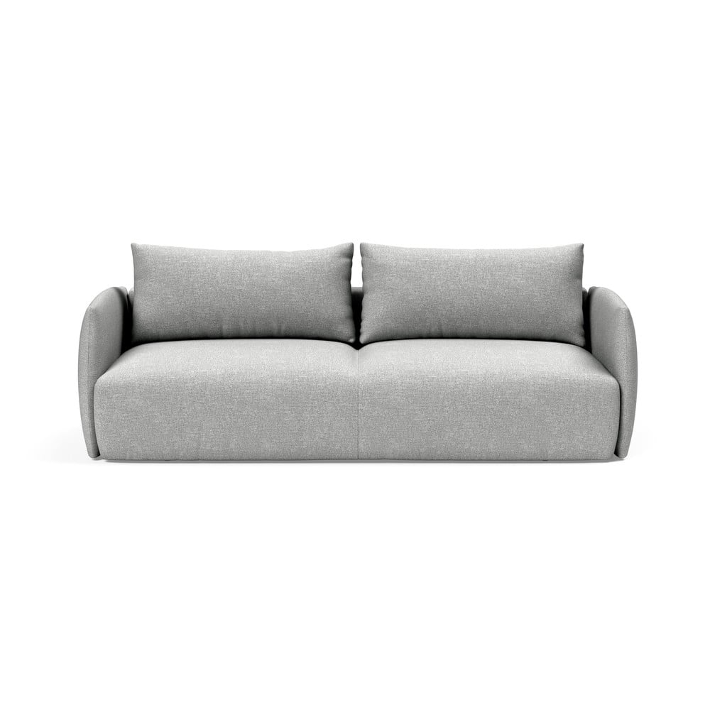 Šviesiai pilka sofa-lova Innovation Salla