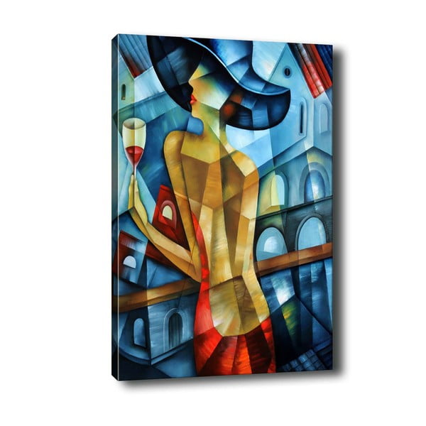 Paveikslas Tablo Center Cubistic Lady, 50 x 70 cm