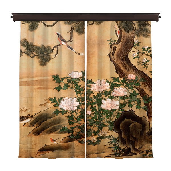 2 užuolaidų rinkinys Curtain Palido, 140 x 260 cm
