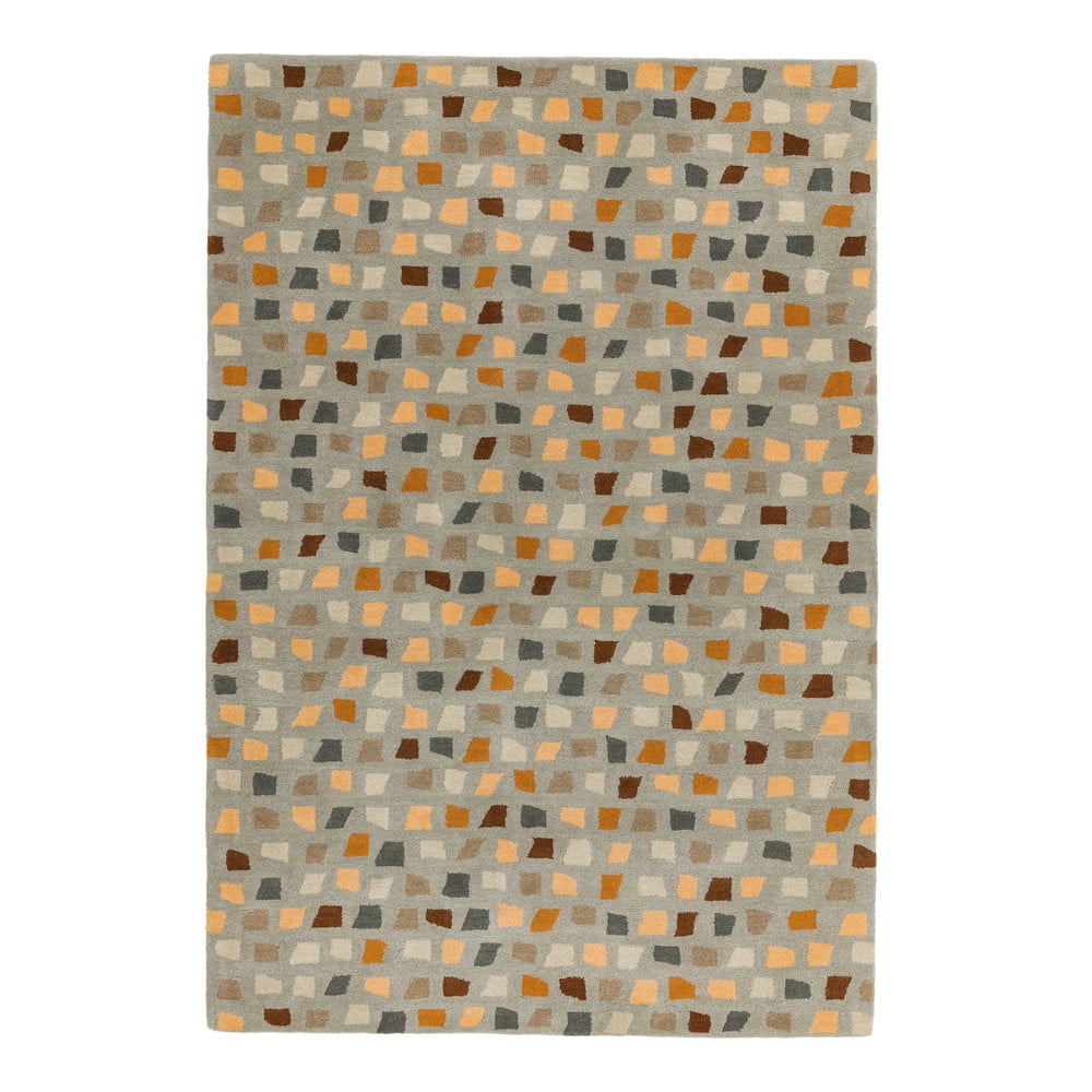 Kilimas Asiatic Carpets Pixel Grey Multi, 160 x 230 cm