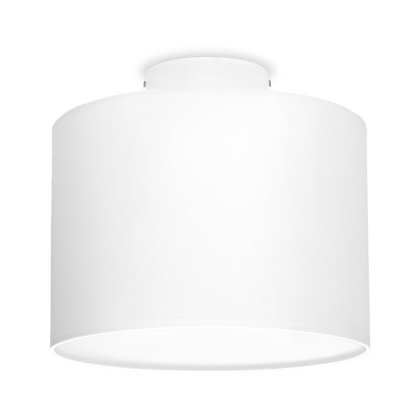 Baltas lubinis šviestuvas Sotto Luce MIKA, ⌀ 25 cm