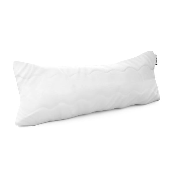 Baltas AmeliaHome Reve užvalkalas ant pagalvės, 40 x 15 cm