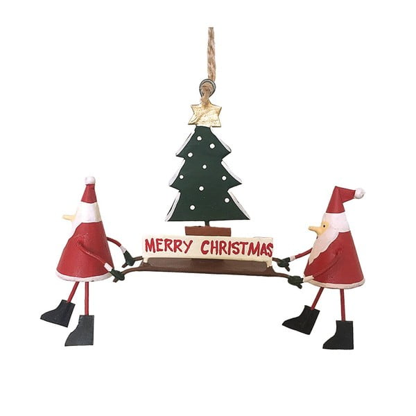 Kalėdinė pakabinama dekoracija G-Bork Santa with Christmastree