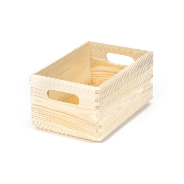 Pušies medienos dėžė Compactor Custom, 30 x 20 x 14 cm