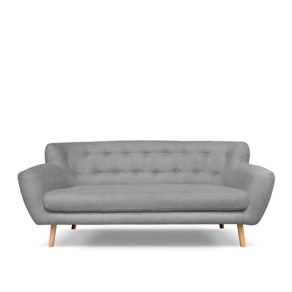 Šviesiai pilka sofa Cosmopolitan design London, 192 cm