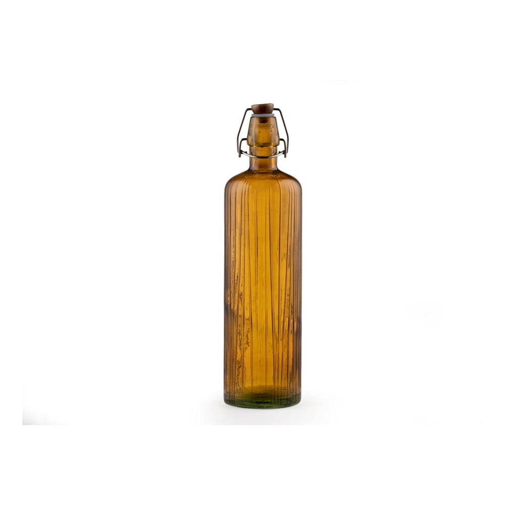 Geltonas vandens butelis Bitz Basics Amber, 1,2 l