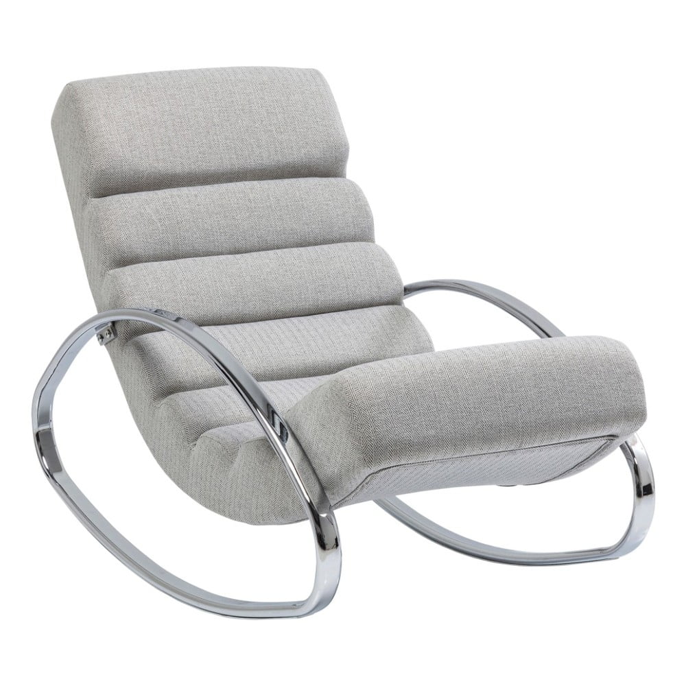Pilka supamoji kėdė "Kare Design Manhattan