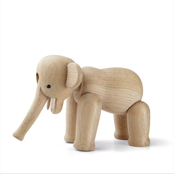 Statulėlė iš ąžuolo masyvo Kay Bojesen Denmark Elephant