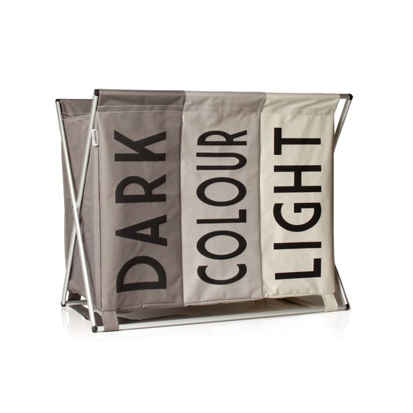Smėlio spalvos skalbinių krepšys Sabichi Light, Dark & Coloured