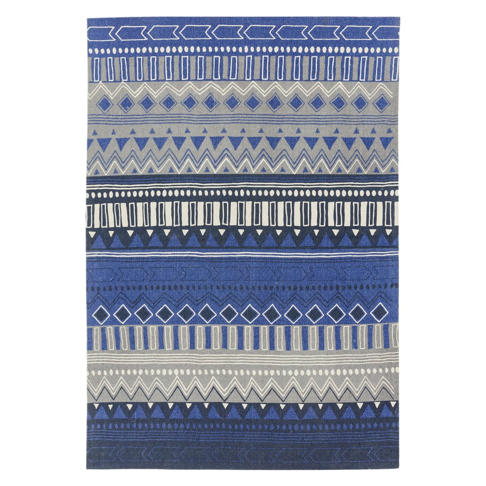 Mėlynas kilimas Azijos kilimai Tribal Mix, 160 x 230 cm
