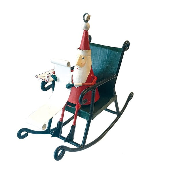 Kalėdinė pakabinama dekoracija G-Bork Santa in Rocking Chair