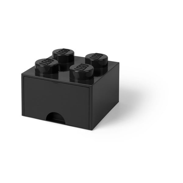 Juoda saugojimo dėžutė kvadratinė LEGO®