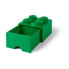 Žalia laikymo dėžė su LEGO® stalčiumi