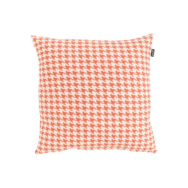Oranžinės ir baltos spalvos lauko pagalvė Hartman Poule, 50 x 50 cm