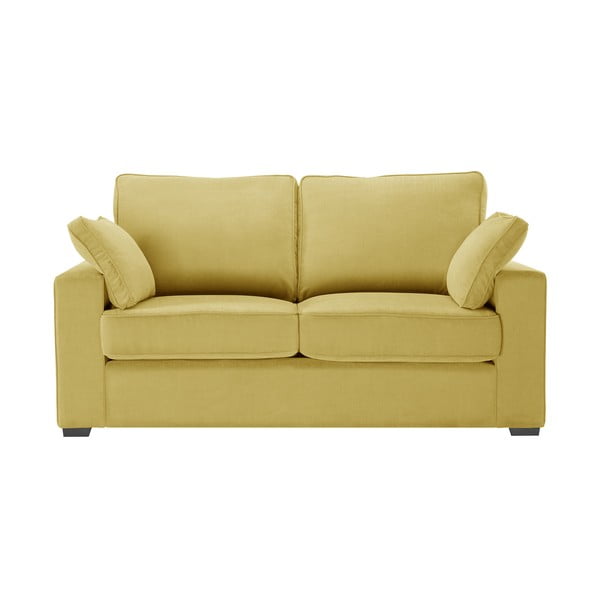 Geltonos spalvos sofa-lova Jalouse Maison Serena