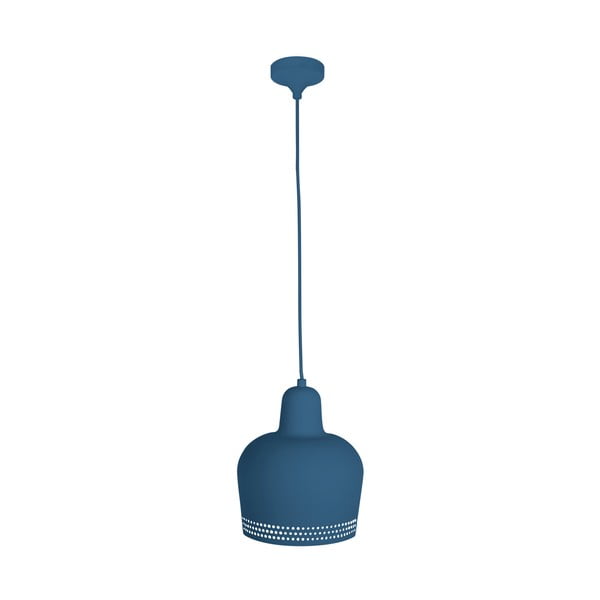Mėlynas pakabinamas šviestuvas SULION Isa, aukštis 150 cm