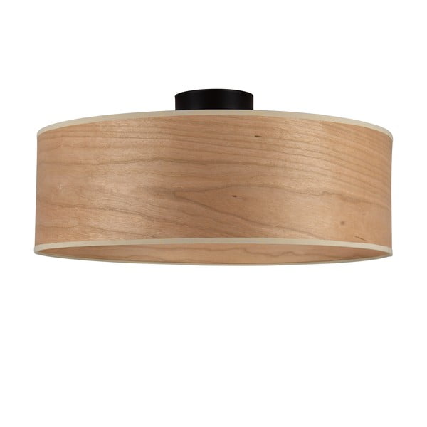 Lubinis šviestuvas iš vyšnios medienos Sotto Luce TSURI XL, ø 45 cm