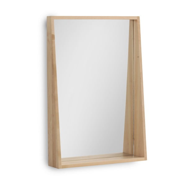 Sieninis veidrodis su beržo medienos rėmu Geese Pure, 65 x 45 cm