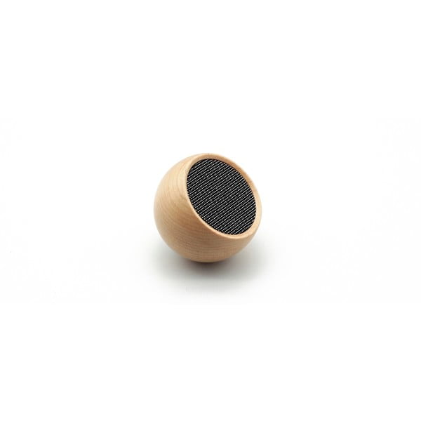 Šviesiai rudas mažas Bluetooth garsiakalbis Gingko Selfie