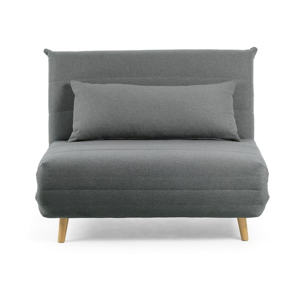 Tamsiai pilka sofa-lova Kave Home Ambito