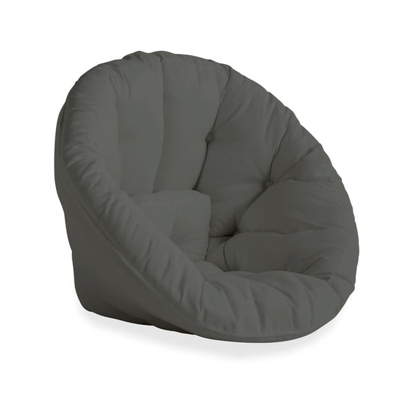 Tamsiai pilkos spalvos lauko sofos kėdė Karup Design OUT™ Nido