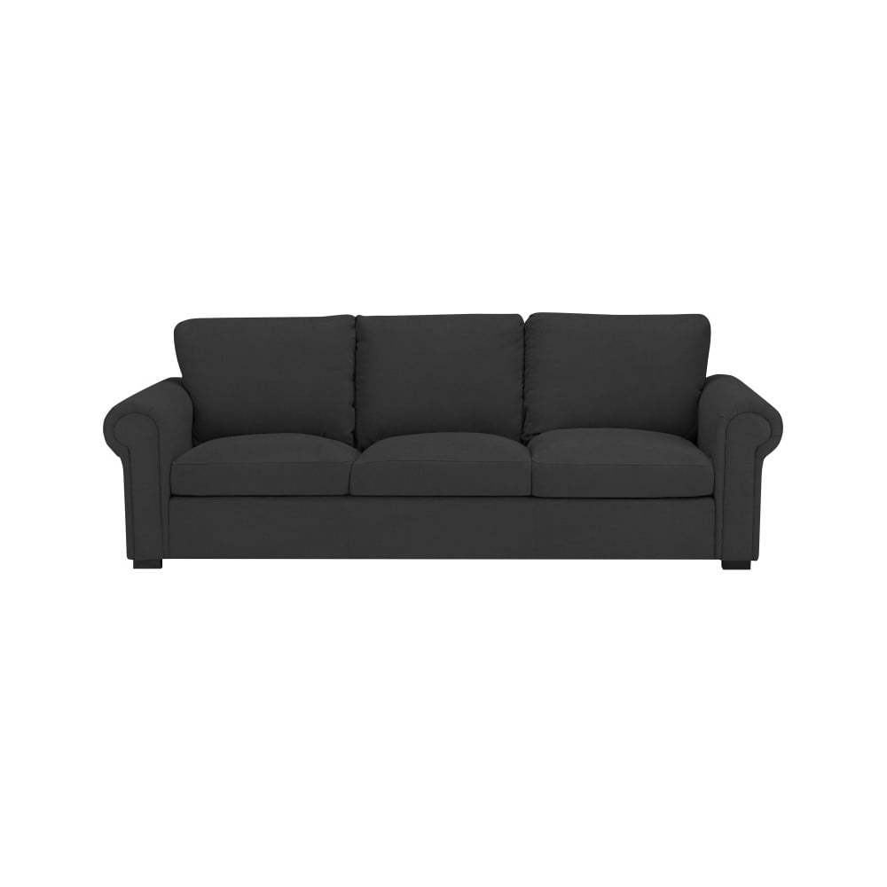 Tamsiai pilka sofa "Windsor & Co Sofas Hermes", 245 cm