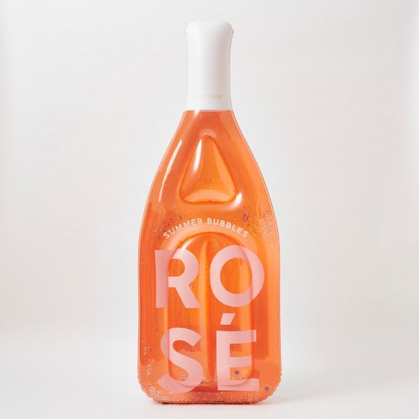 Pripučiamas gultas Sunnylife Luxe Rose Bottle