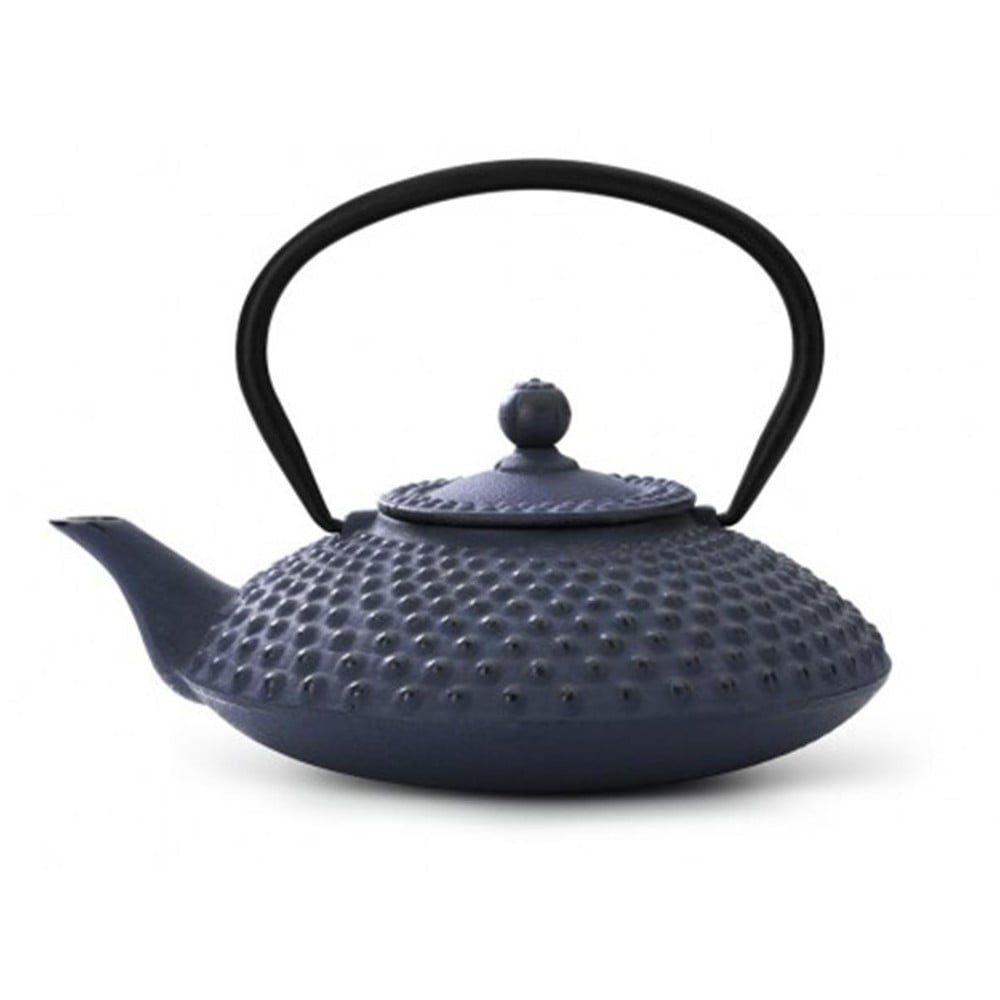 Mėlynas ketaus arbatinukas su sieteliu Bredemeijer Xilin, 1,25 l