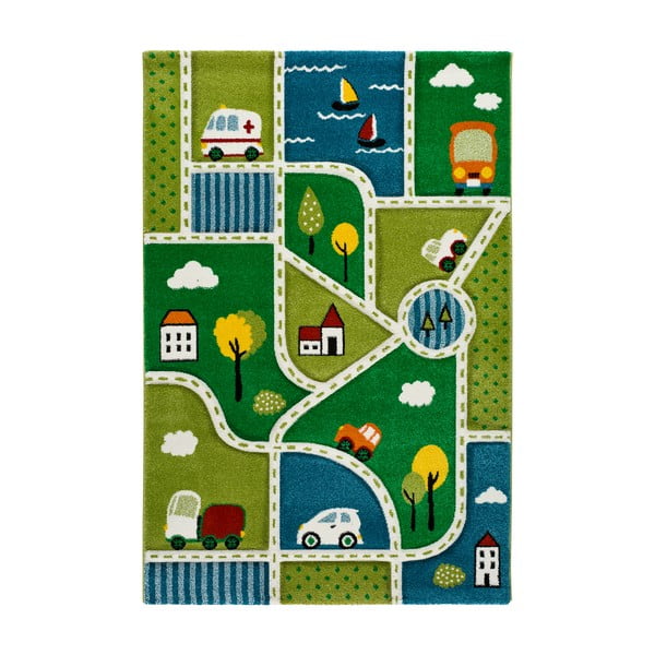 Vaikiškas kilimas Universal Toys City, 120 x 170 cm
