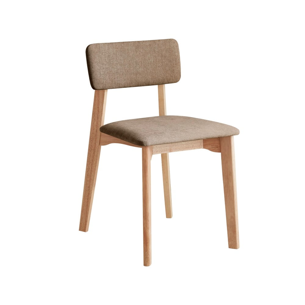 Biuro kėdė su rudos spalvos tekstiliniais apmušalais, DEEP Furniture Max