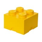 Geltona kvadratinė daiktadėžė LEGO® 