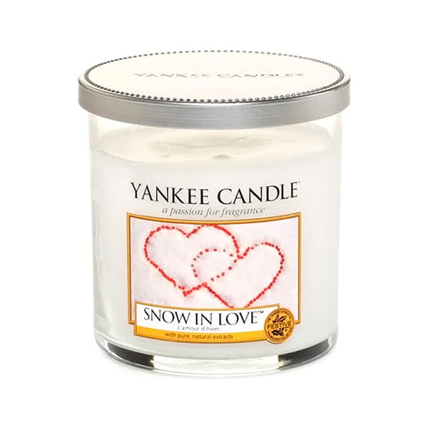 Kvapnioji žvakė Yankee Candle Snowy with Love, degimo trukmė 30 - 40 valandų