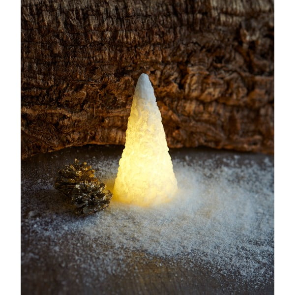 LED šviesos dekoracija Sirius Snow Cone, aukštis 15 cm